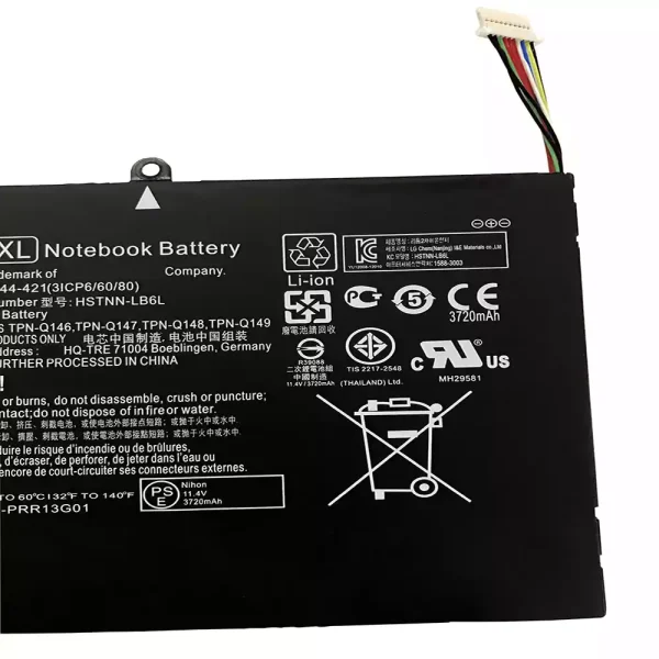 Pin Laptop HP TPN-Q146,TPN-Q147,TPN-Q148,TPN-Q149 - Hình ảnh 4