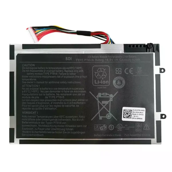 Pin Laptop DELL Alienware M14x,Alienware M14x R1,Alienware M14x R2,Alienware M14x R3
