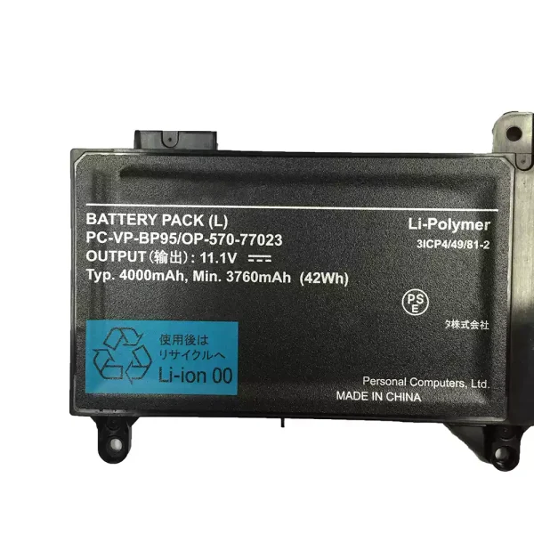 Pin Laptop NEC PC-VP-BP95 - Hình ảnh 3