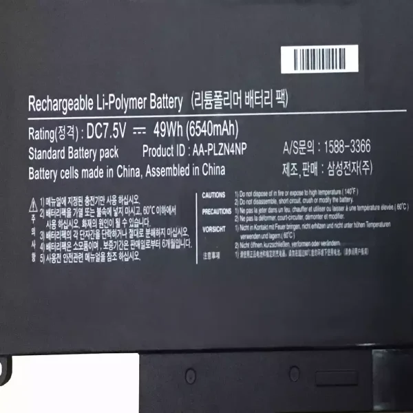 Pin Laptop SAMSUNG XE700T1C-G01DE,XE770T1C-G02CH - Hình ảnh 2
