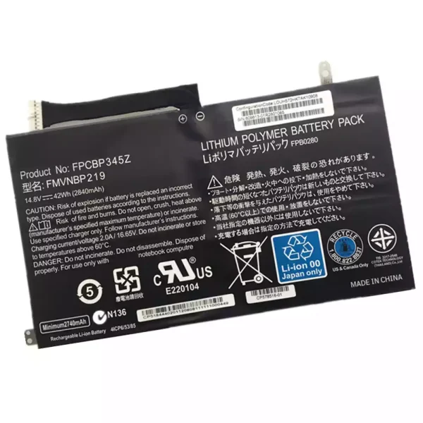 Pin Laptop FUJITSU lifebook UH552