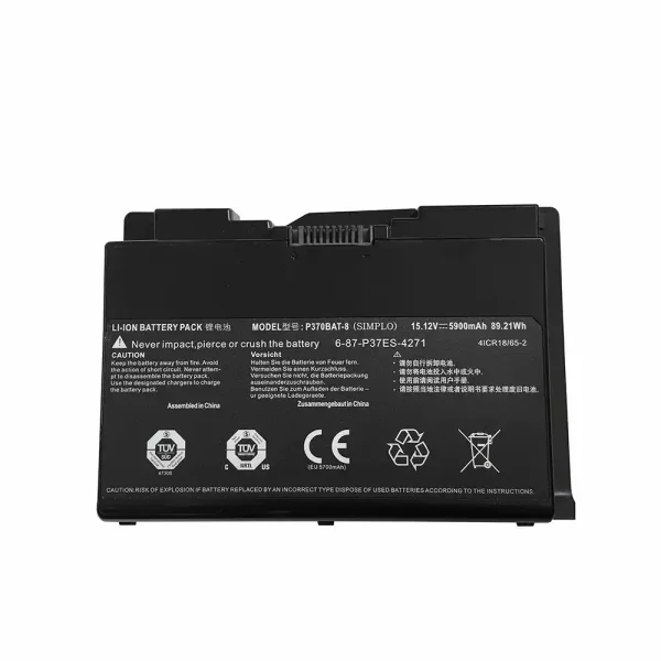 Pin Laptop SAGER NP9380