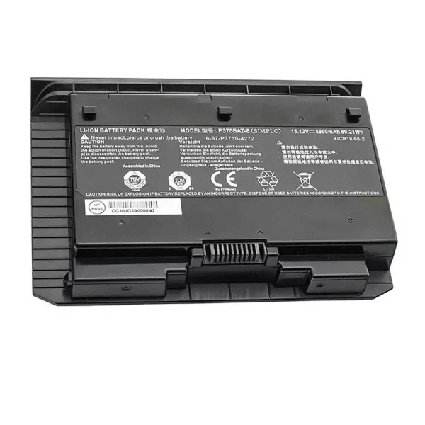 Pin Laptop CLEVO P375BAT-8