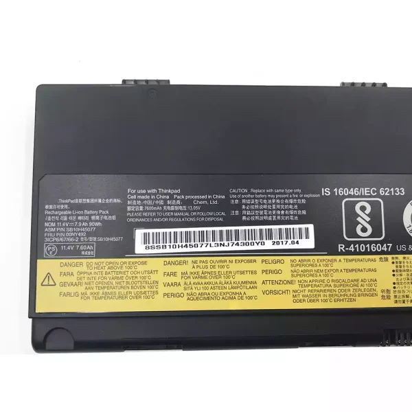 Pin Laptop LENOVO ThinkPad P50 - Hình ảnh 3