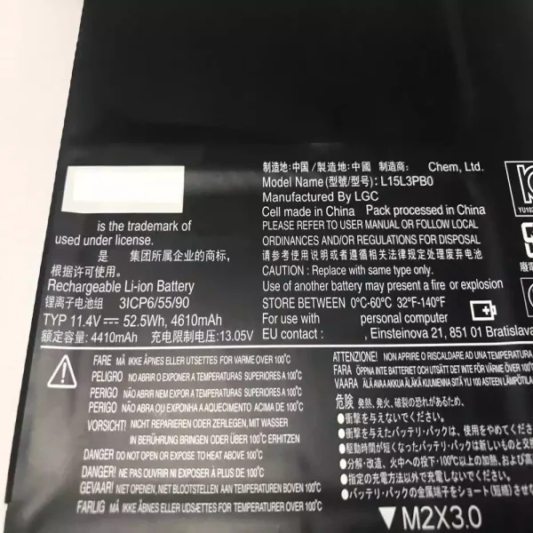 Pin Laptop LENOVO Yoga 510-14isk - Hình ảnh 3