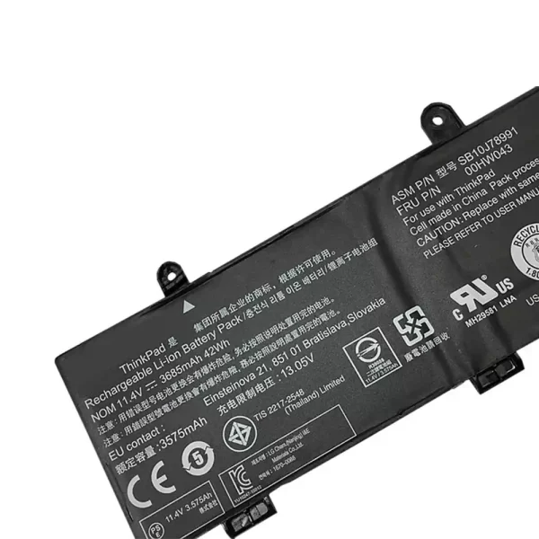 Pin Laptop LENOVO Thinkpad Yoga 11e 3rd gen - Hình ảnh 3