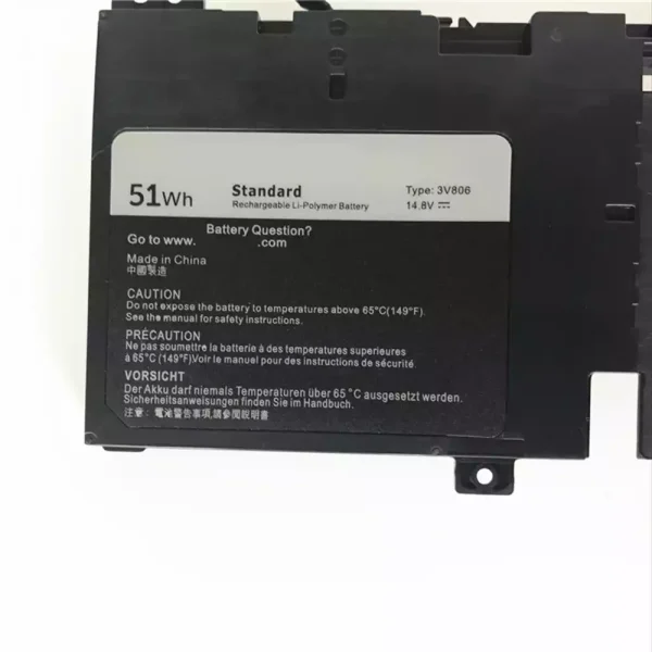 Pin Laptop DELL 3V806 - Hình ảnh 3