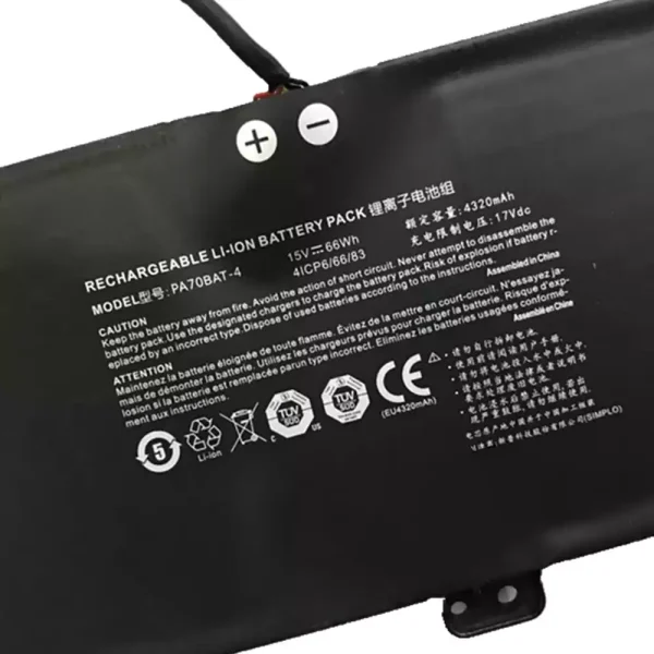 Pin Laptop SCHENKER Technologies XMG Pro 17 - Hình ảnh 3