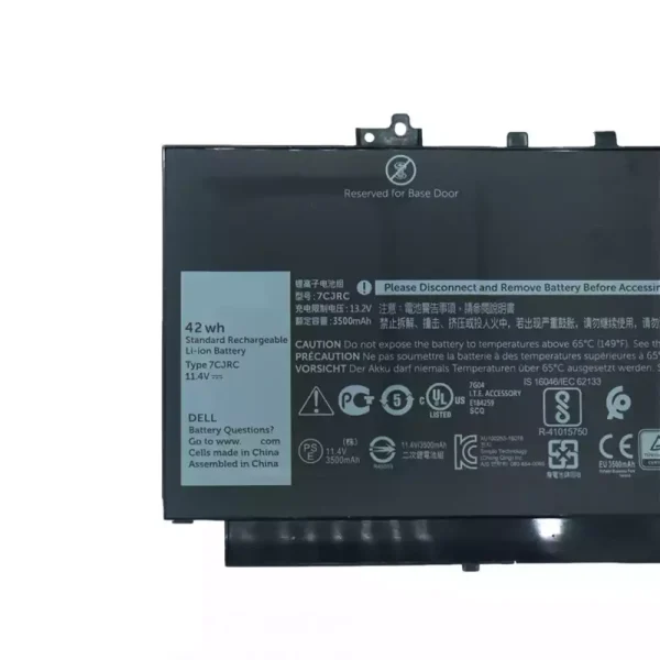 Pin Laptop DELL 7CJRC - Hình ảnh 2