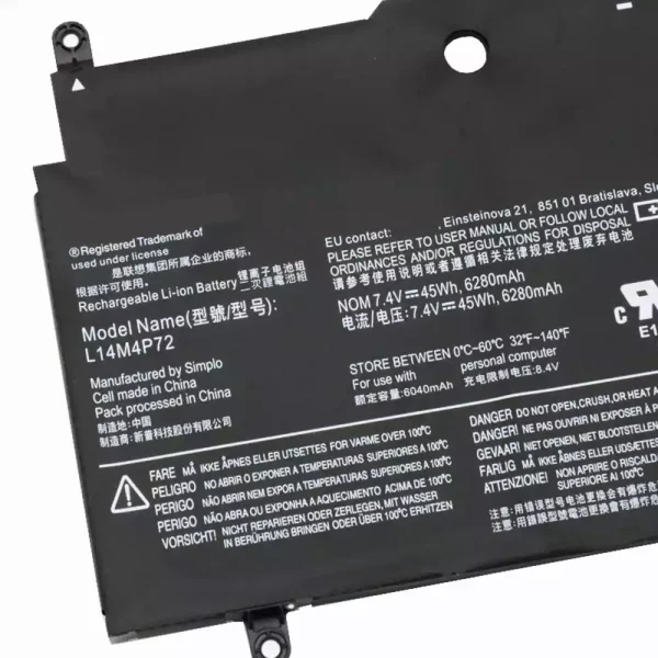 Pin Laptop LENOVO Yoga 3 14 - Hình ảnh 3
