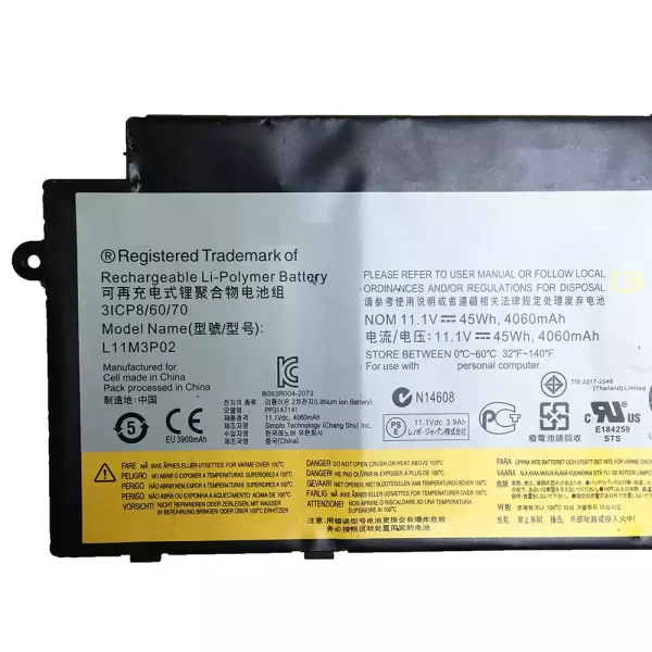 Pin Laptop Lenovo L11M3P02 - Hình ảnh 3