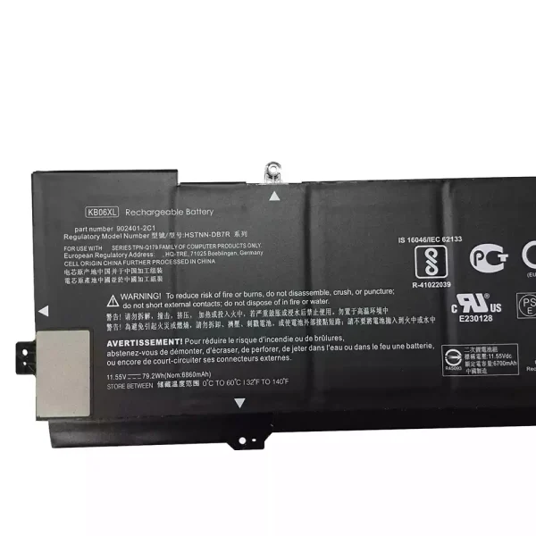 Pin Laptop HP Spectre x360 15-bl030ng,Spectre x360 15-bl031ng - Hình ảnh 3
