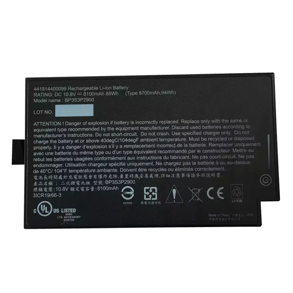 Pin Laptop GETAC BP3S3P2900