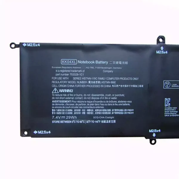 Pin Laptop HP Pro x2 612 G1 - Hình ảnh 3