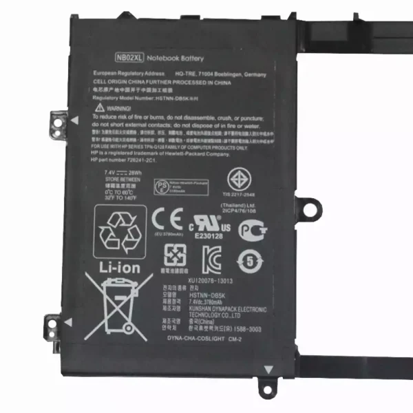 Pin Laptop HP TPN-Q128 - Hình ảnh 3