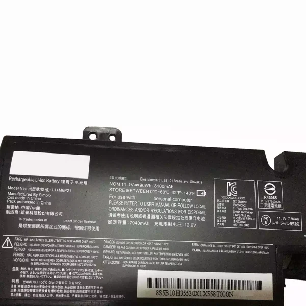 Pin Laptop LENOVO L14M6P21 - Hình ảnh 3