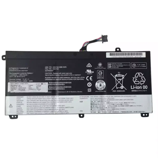 Pin Laptop LENOVO Thinkpad T550,Thinkpad T550S