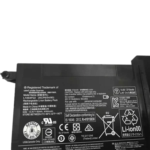 Pin Laptop LENOVO L14S4P22 - Hình ảnh 2