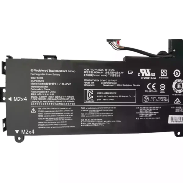 Pin Laptop LENOVO U41-70 - Hình ảnh 3