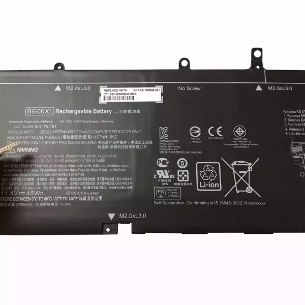 Pin Laptop HP HSTNN-Q99C - Hình ảnh 3