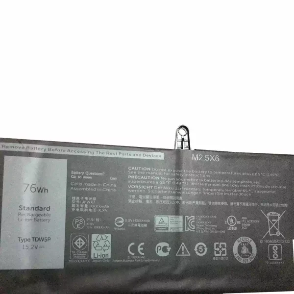Pin Laptop DELL Alienware 13 R3 - Hình ảnh 3