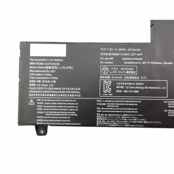 Pin Laptop LENOVO Yoga 510-14Isk - Hình ảnh 3