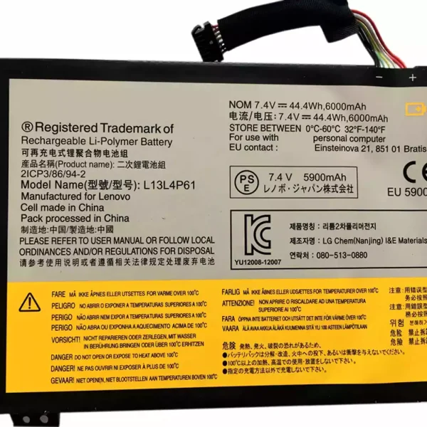 Pin Laptop LENOVO L13L4P61,L13M4P61 - Hình ảnh 3
