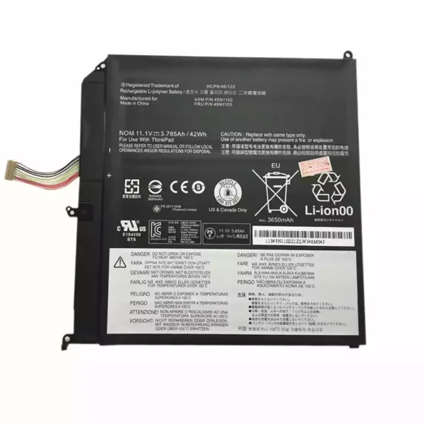 Pin Laptop LENOVO ThinkPad X1 Helix