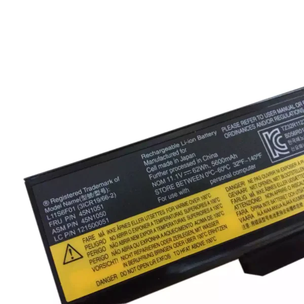 Pin Laptop LENOVO Thinkpad E430,Thinkpad E435,Thinkpad E49L,Thinkpad E431,Thinkpad E440 - Hình ảnh 3