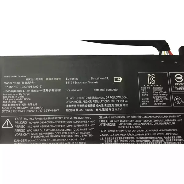 Pin Laptop LENOVO L15M2PB0,L15C2PB0 - Hình ảnh 3