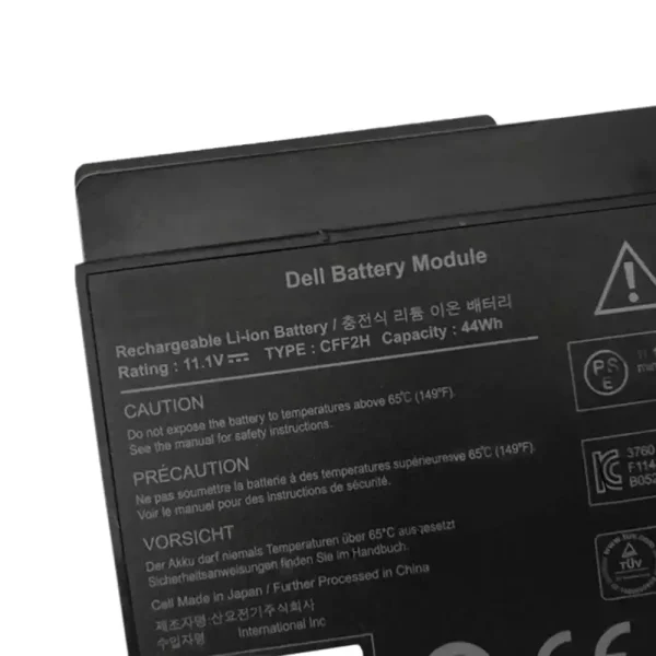 Pin Laptop DELL CFF2H - Hình ảnh 3