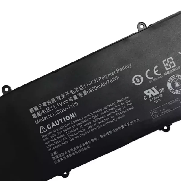 Pin Laptop SMP SQU-1109,vizio CN15-A5 - Hình ảnh 3