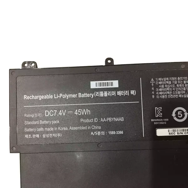 Pin Laptop SAMSUNG NP530U3B,NP530U3C,NP535U3C,NP532U3X,NP540U3C - Hình ảnh 3