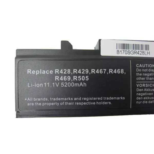 Pin Laptop SAMSUMG R428,R429,R439,R440,R467,R468,R470,RV411 - Hình ảnh 3
