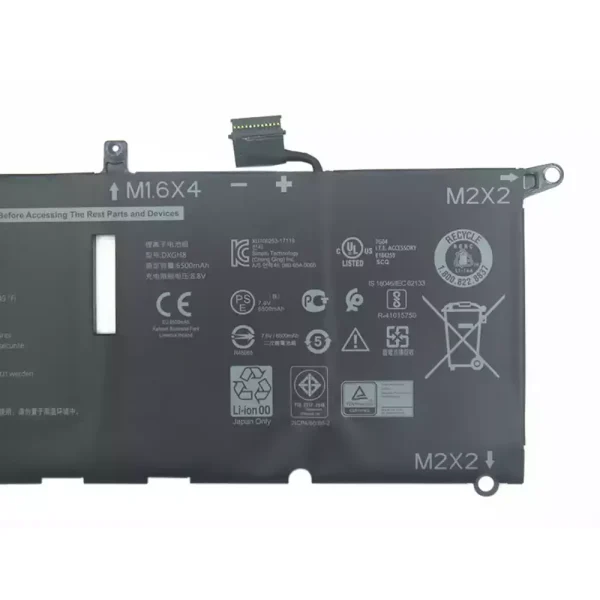 Pin Laptop DELL DXGH8 - Hình ảnh 4