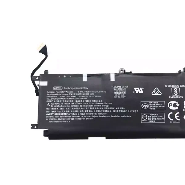 Pin Laptop HP Envy 13-AD104UR, Envy 13-AD142TX, Envy 13-AD179TX, Envy 13-ad030ng,Envy 13-ad142ng,Envy 13-ad141ng - Hình ảnh 3