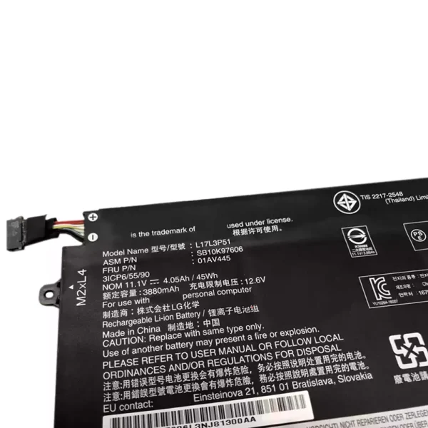 Pin Laptop LENOVO ThinkPad R480,ThinkPad R580,ThinkPad L480,ThinkPad L580 - Hình ảnh 3