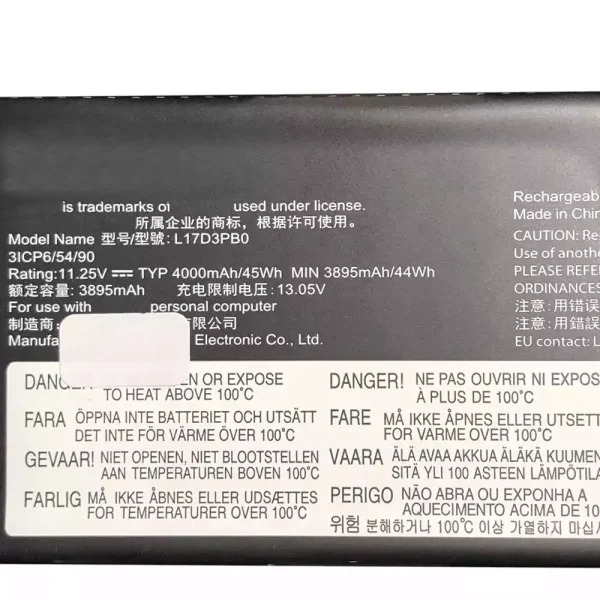 Pin Laptop LENOVO Ideapad 330-15ICH - Hình ảnh 3