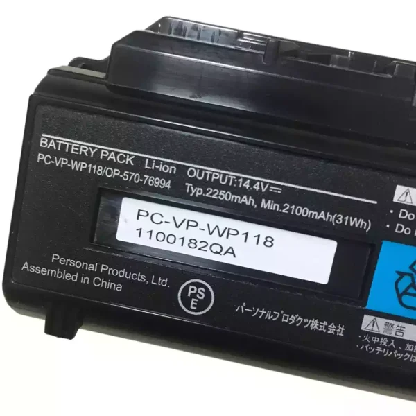 Pin Laptop NEC PC-VP-WP118,OP-570-76994 - Hình ảnh 3