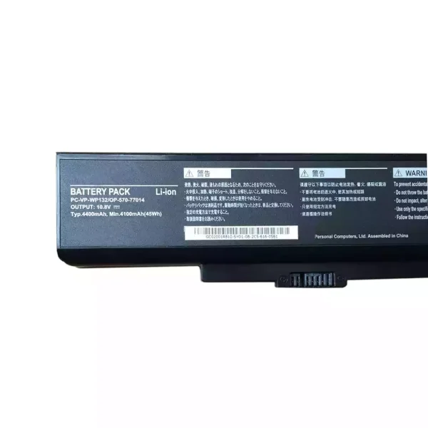 Pin Laptop NEC PC-VP-WP132,OP-570-77014 - Hình ảnh 3