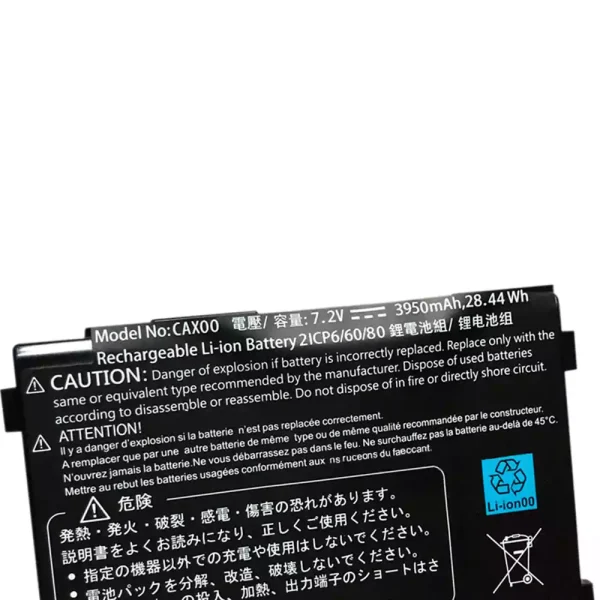 Pin Laptop Getac CAX00,CAXOO - Hình ảnh 3