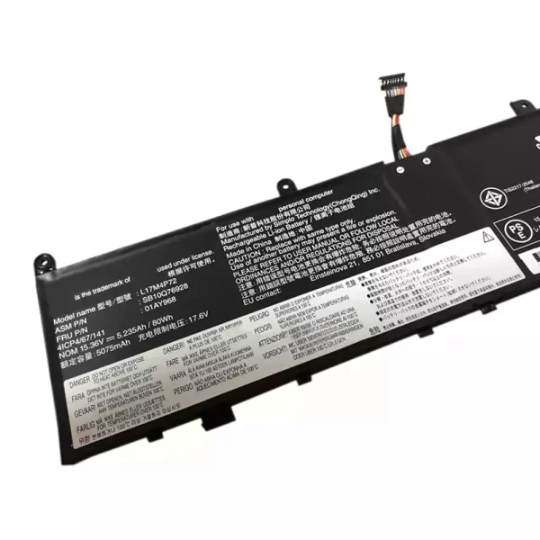 Pin Laptop LENOVO ThinkPad X1 Extreme - Hình ảnh 2