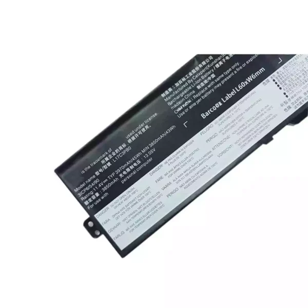 Pin Laptop LENOVO L17C3PB0 - Hình ảnh 3