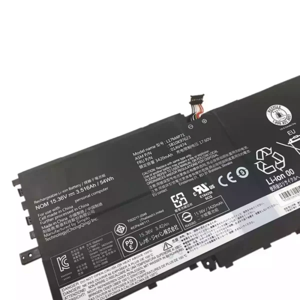 Pin Laptop LENOVO ThinkPad X1 Yoga 2018 - Hình ảnh 3