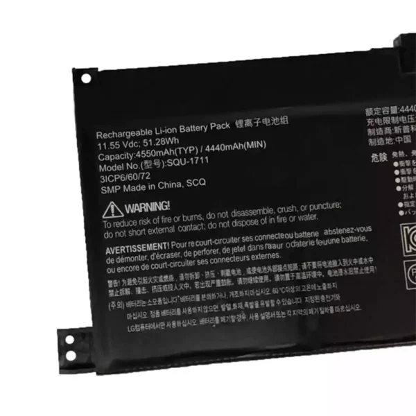 Pin Laptop THUNDEROBOT G7000M,G8000M,911Targa - Hình ảnh 3