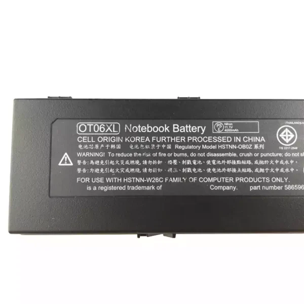 Pin Laptop HP OT06XL - Hình ảnh 3
