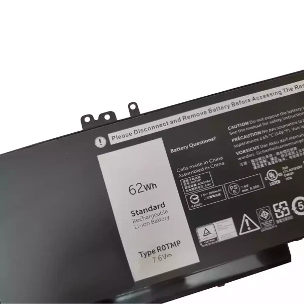 Pin Laptop DELL ROTMP,R0TMP - Hình ảnh 3