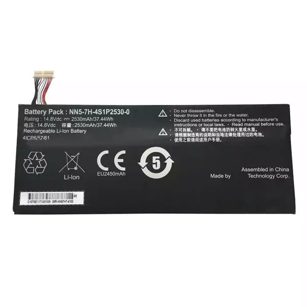 Pin Laptop Getac NN5-7H-4S1P2530-00