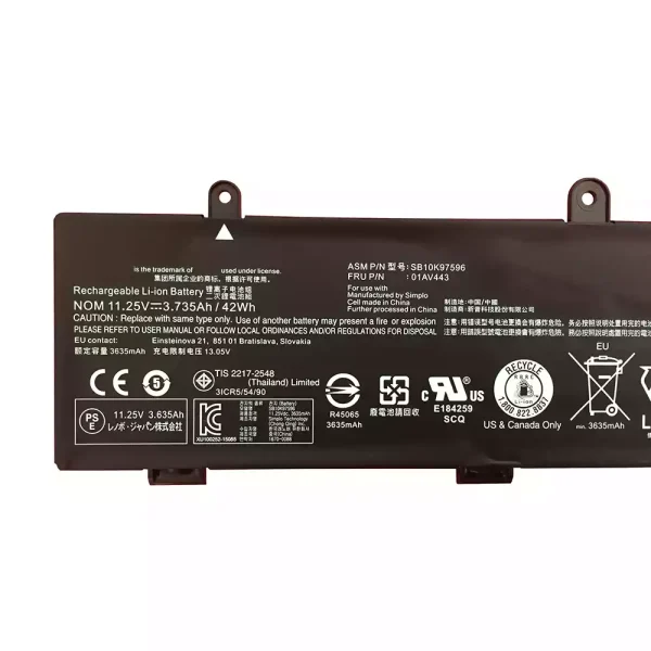 Pin Laptop LENOVO SB10K97595,SB10K97596 - Hình ảnh 3