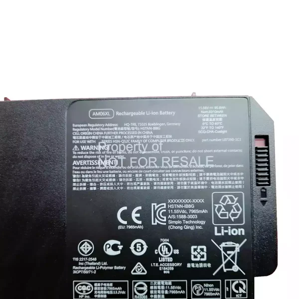Pin Laptop HP HSTNN-IB8G,L07350-1C1,L07044-855 - Hình ảnh 3